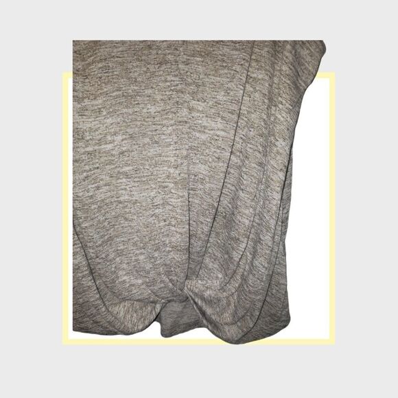 Wishlist gray v neck tie front tank top small - Picture 4 of 6